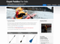 kayakingpaddlesforsale.com