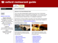 oxfordrestaurantguide.com