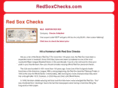 redsoxchecks.com