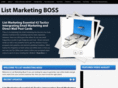 listmarketingboss.com