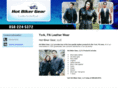 hotbikerbabeleathergear.com