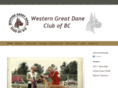 thewesterngreatdaneclubofbc.org