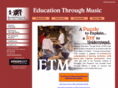 educationthroughmusic.com