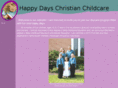 happydayschristianchildcare.com