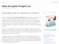 dietsforquickweightlossnow.com