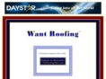 wantroofing.com