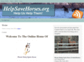 helpsavehorses.com