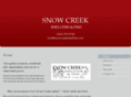 snowcreekshellfish.com
