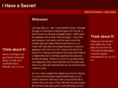 ihaveasecret.net