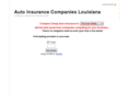 autoinsurancecompanieslouisiana.com