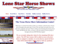 lonestarhorseshows.com