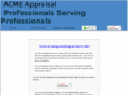 acmeappraisalservice.com