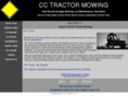 cctractormowing.com