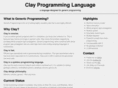 claylanguage.org
