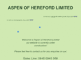 aspenofhereford.co.uk