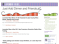 justadddinnerandfriends.com