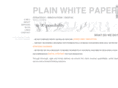 plainwhitepaper.net
