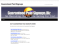 guaranteedpaidsignups.biz