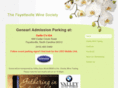 fayettevillewinesociety.com