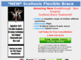 scoliosisflexiblebrace.com