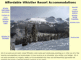 affordablewhistler.com