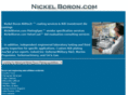 nickelboron.com