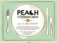 peach-cheesecake.com