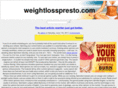 weightlosspresto.com