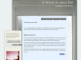 awordinyourear.net