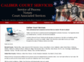 calibercourtservices.com