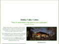 hiddenvalleycabins.com.au