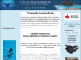 tranquilitycustompools.com