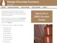 raleighchocolatefountains.com