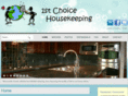 1stchoicehousekeeping.com