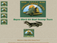 bayoublackairboattours.com