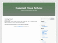baseballruleschool.com