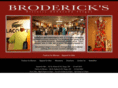 brodericksclothiers.com