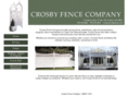 crosbyfence.com