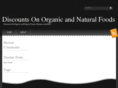 discountsonorganicfoods.com