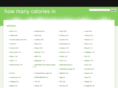 howmanycaloriesin.org