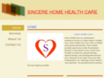 sincerehomehealth.com