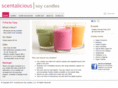 scentalicioussoycandles.com