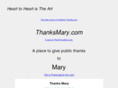 thanksmary.com