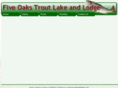 fiveoaksfishing.com