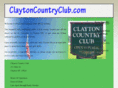 claytoncountryclub.com