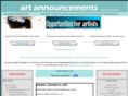 artannouncements.com