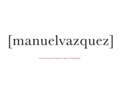 manuelvazquez.com