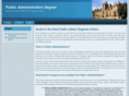 publicadministrationdegree.com