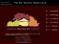 fermesaintegenevieve.com