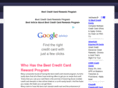 bestcreditcardrewardsprogram.net